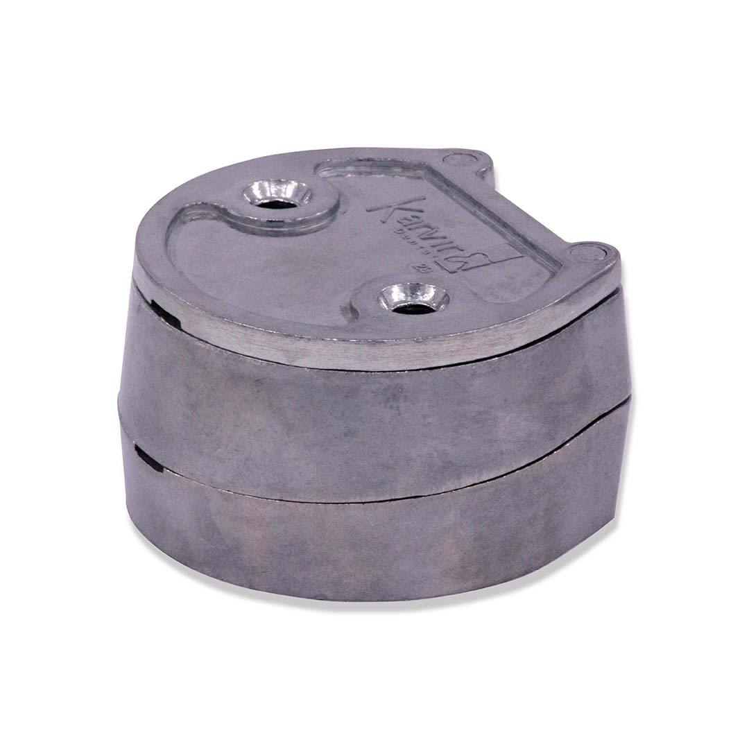 KV01229 MUFLA INFERIOR DE ALUMINIO