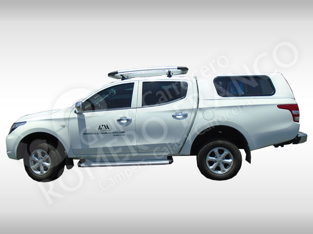 CAMPER PARA MITSUBISHI L200 DOBLE CABINA CON VENTANAS