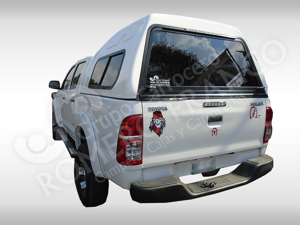 2-CAMPER PANORAMICO CON VENTANAS HILUX DC