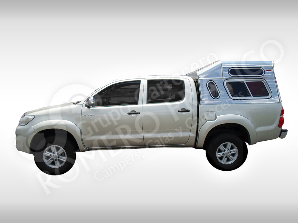 Camper metálico para TOYOTA Hilux, Tacoma y Tundra